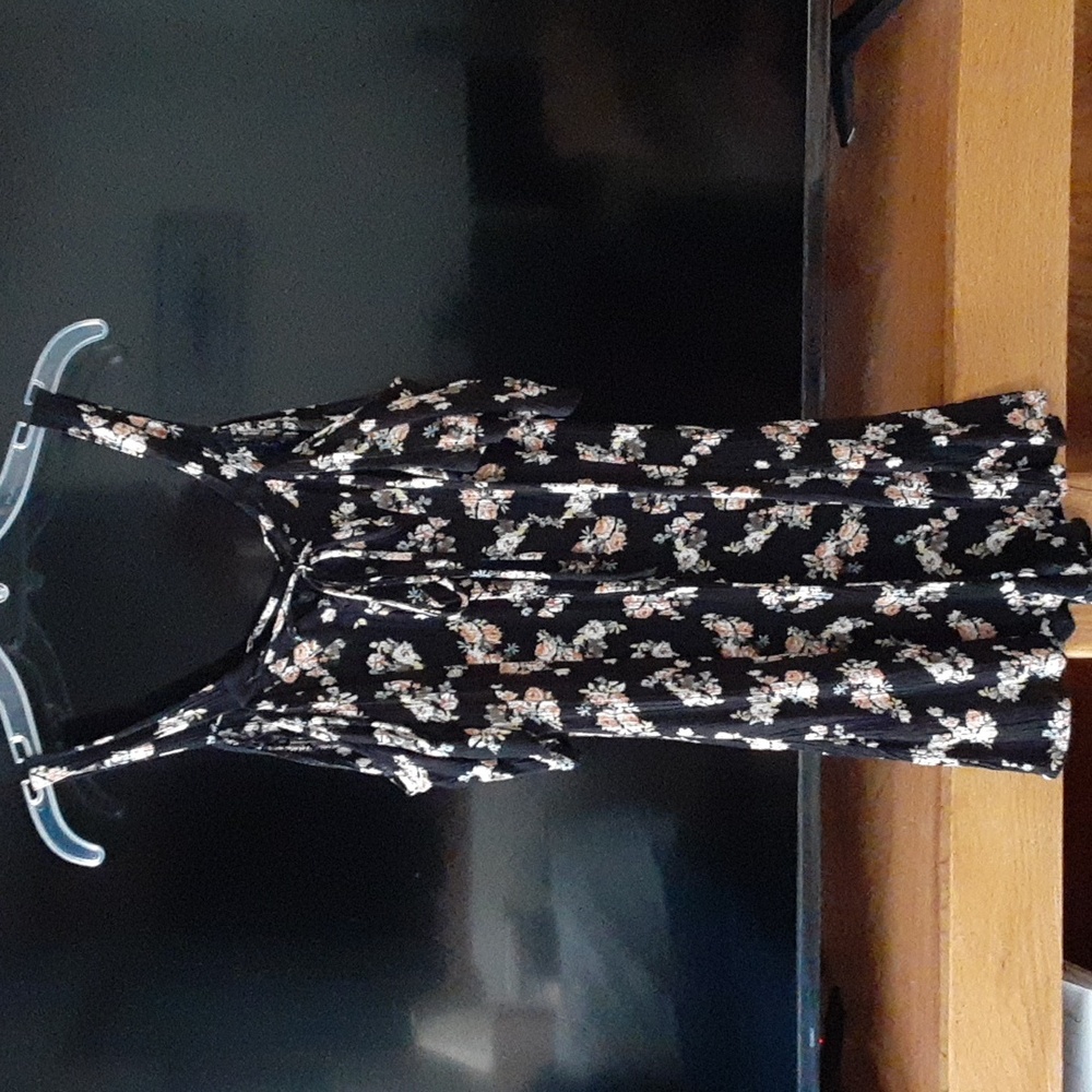 Tie front romper